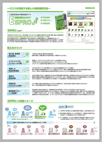 ESPROの資料イメージ