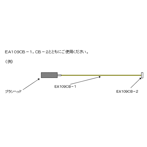 EA109CD-102｜102mm 煙道ブラシ(ｽﾃﾝﾚｽ製)のページ -