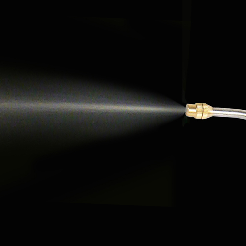 霧・直射に切替可能な自在ノズル