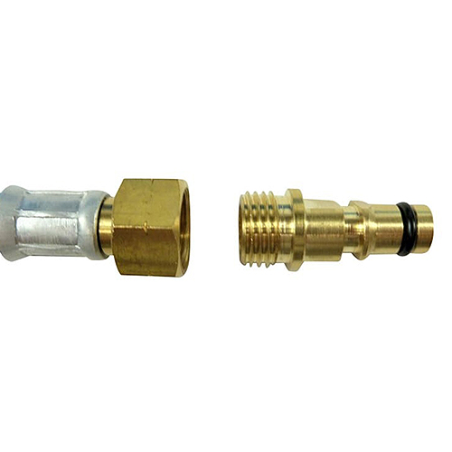 クイックコネクト用変換アダプターを取り外すとねじG1/4”です。