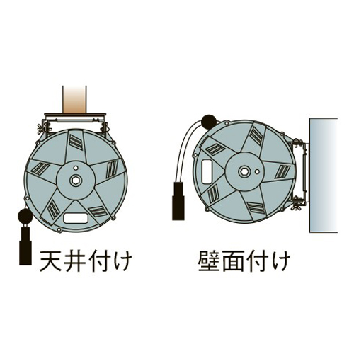 【設置方向】\n2パターンの設置が可能