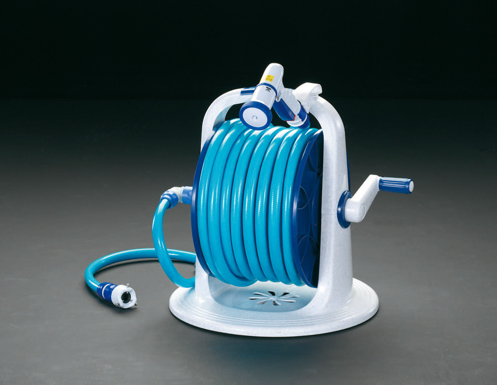 15/20mmx30m 散水ホースリール　EA124KC-8A　　※事業者向け商品です。 メーカー在庫あり エスコ ESCO 15／20mmx30m 散水ホースリール