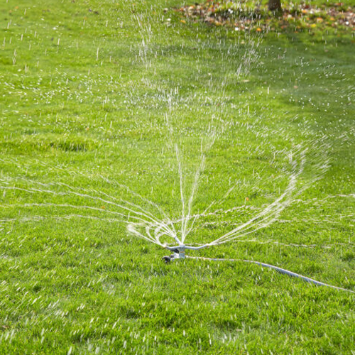 集中的に散水する必要がある芝生に最適