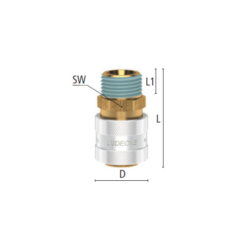 L：47.5mm　　　　L1：12mm\nSW：22mm　　　　D：27mm