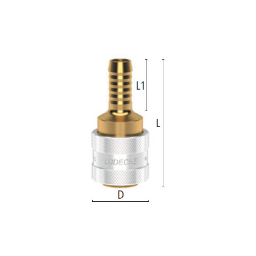 L：59.5mm　　　D：27mm　　　L1：25mm