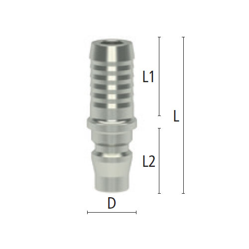 L：48mm　　　　D：16mm\nL1：25mm　　　　L2：20.2mm