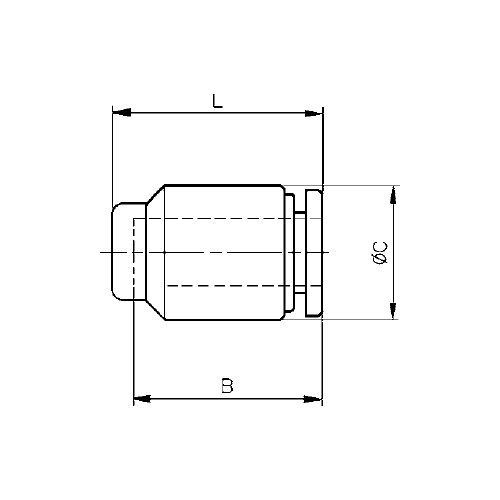 B：19mm　φC：14.5mm　L：21mm