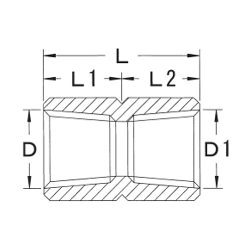 D：Rc1/4”　　　D1：Rc3/8”\nL：27mm　　　L1：13mm　　　L2：14mm