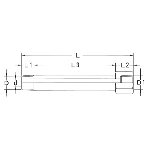 D：R1/4”　　　D1：Rc1/4”\nd：7mm　　　L：60mm\nL1：11mm　　　L2：16mm　　　L3：33mm