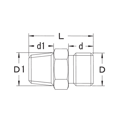 D1：R3/8”　　　D：G3/8”\nL：30mm　　　d1：12mm　　　d：11mm