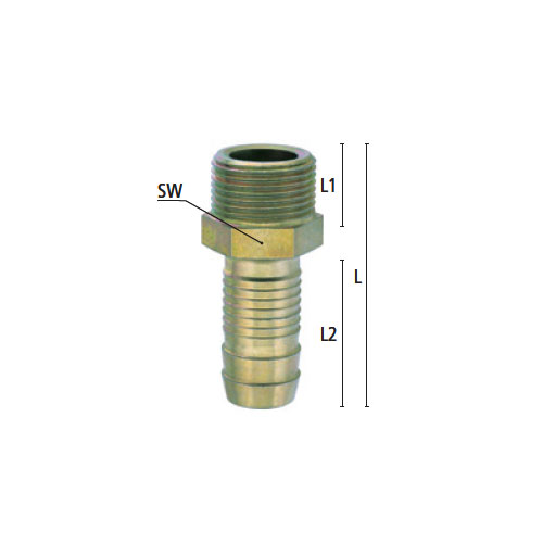 L：65mm　　　　SW：27mm\nL1：16mm　　　　L2：41mm