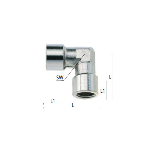 L：21mm　SW：10mm　L1：8mm