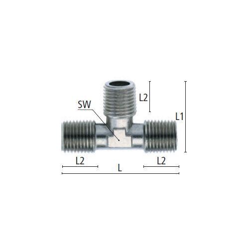 L：35.5mm　SW：10mm　L1：17.8mm　L2：8mm