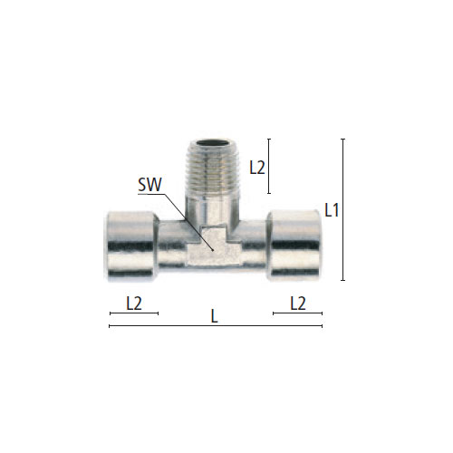 L：51mm　　　SW：13mm\nL1：25.5mm　　　L2：11mm