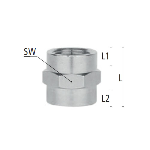 L：30mm　　SW：32mm\nL1：15mm　　L2：17mm