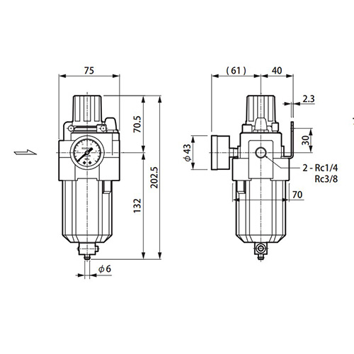 EA153CD-3｜Rc 3/8