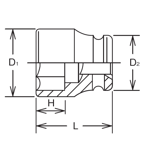 D1：91mm　　D2：86mm　　H：43mm\nL：90mm
