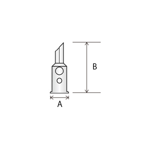 A:6㎜　B:24.5㎜