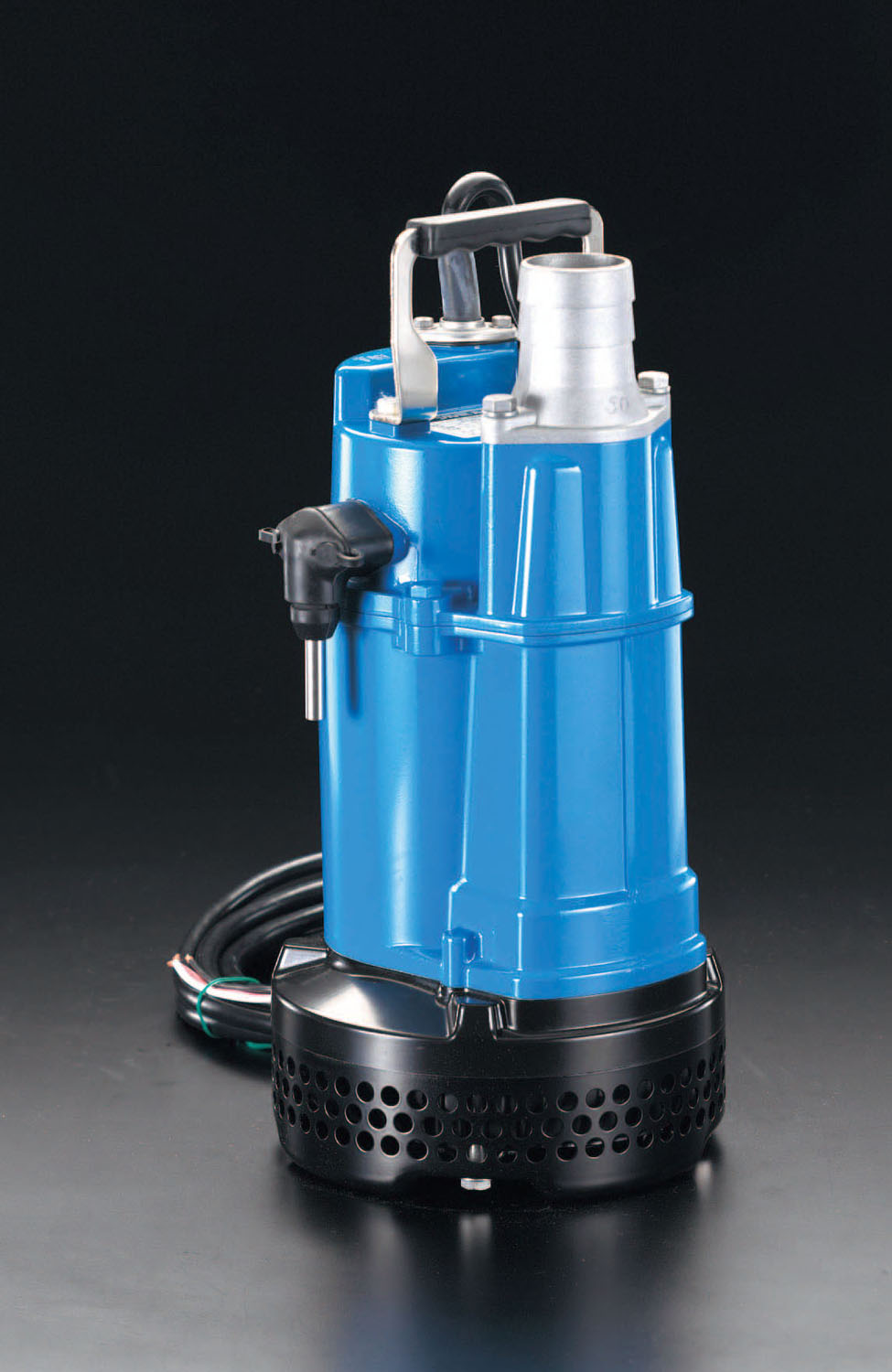 ポンプ エスコ(ESCO) 水中ポンプ(汚水用) AC100V(50Hz)/25mm EA345CA