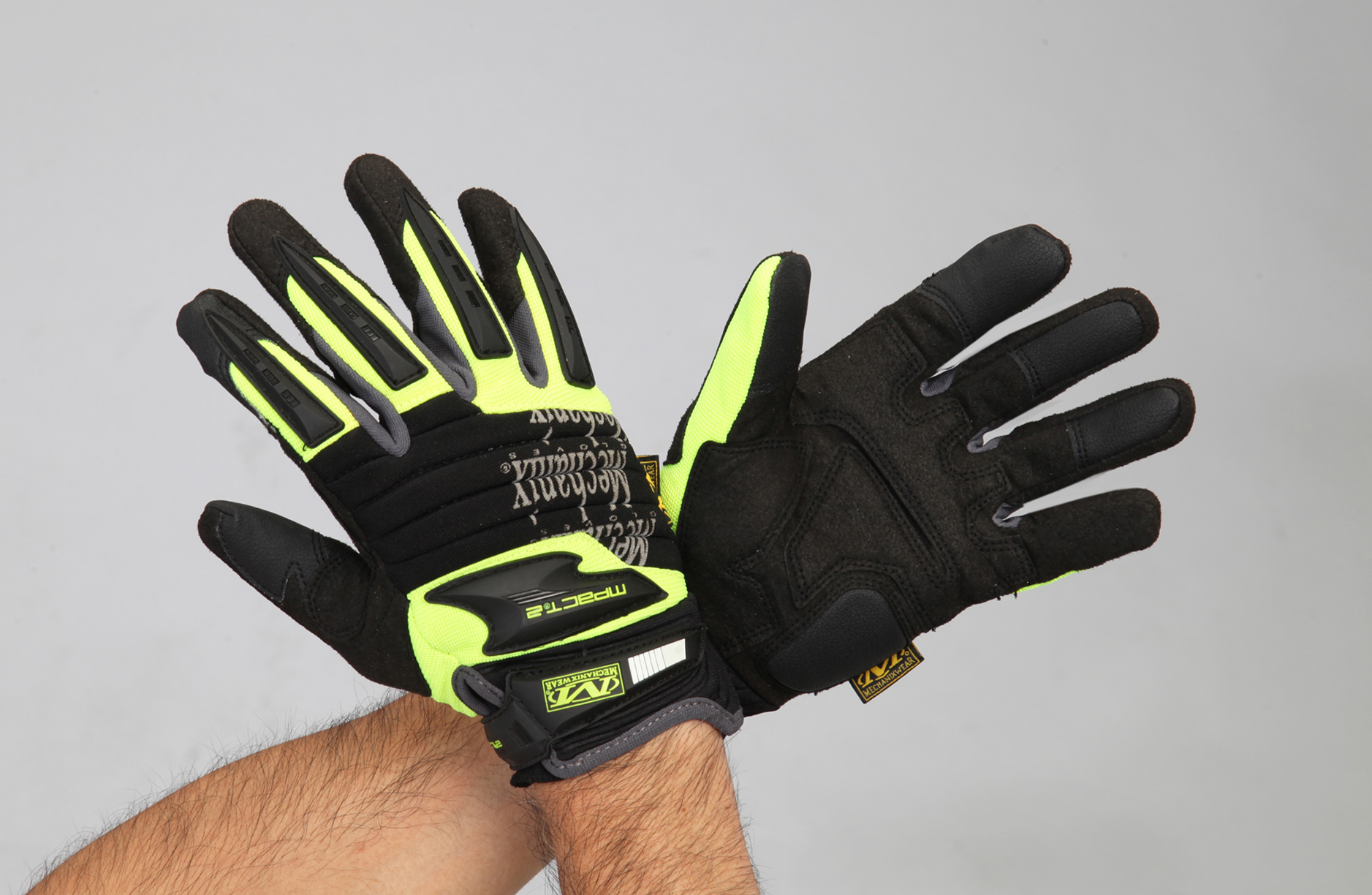 hi vis mechanix gloves