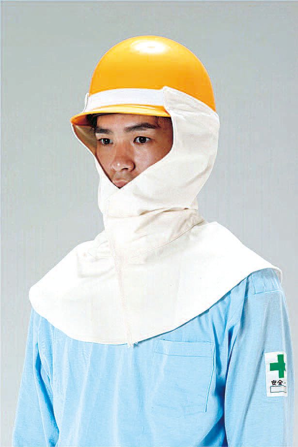 EA370CB-1｜[ﾌﾘｰ] 溶接用ヘルメット頭巾のページ -