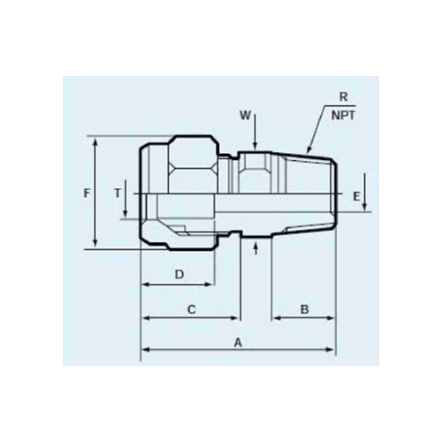 A：29mm　　　B：9mm　　　C：14mm　　　D：10mm\nE：4mm　　　F：12mm　　　W：10mm