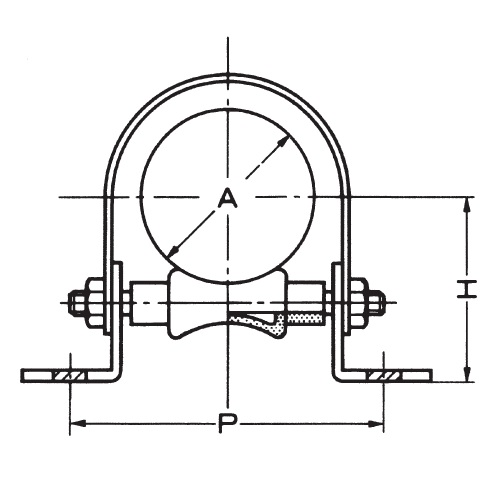 A：25A、P：109mm、H：48mm