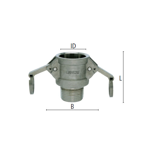 L：71mm　　　B：90mm　　　ID：54mm