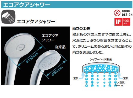 エコアクアシャワー