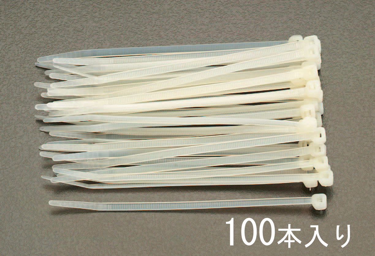 EA475A-120｜120x 2.5mm 結束バンド(100本)｜株式会社エスコ