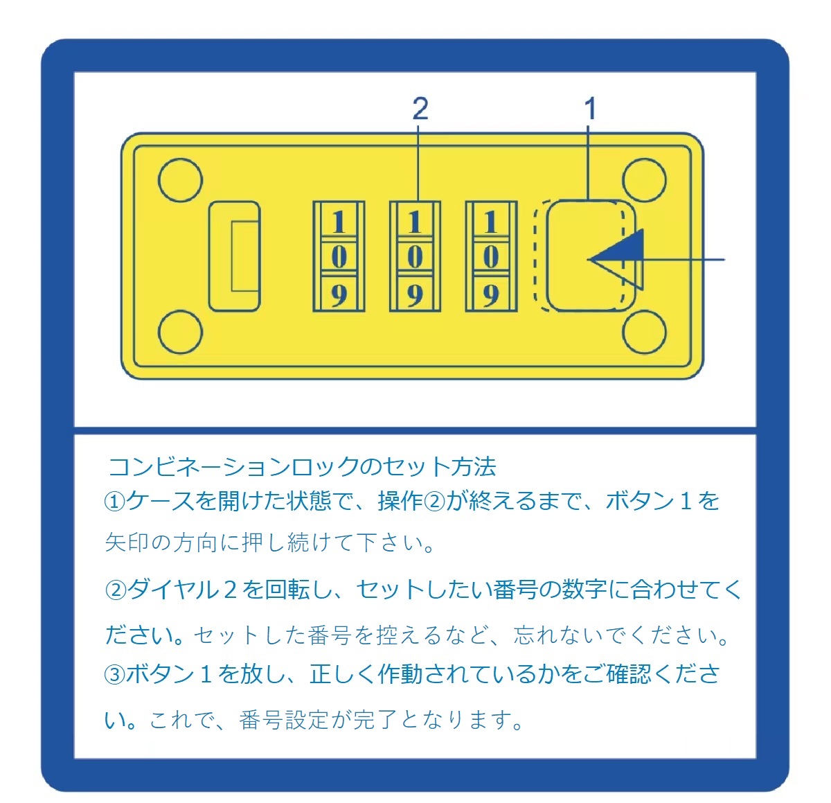 初期設定は「000」です。