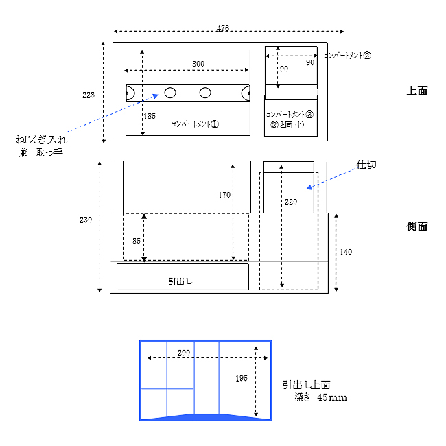 EA505RC-1｜230x476x228mm ツールボックス(ｵｰﾌﾟﾝ型)のページ -