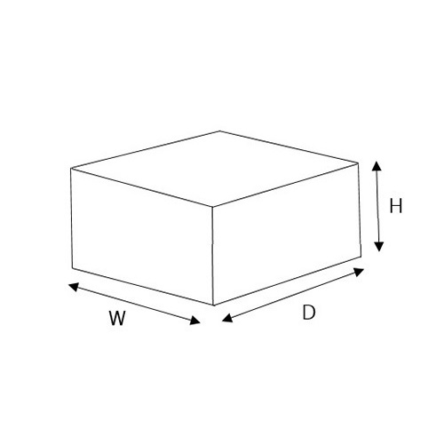 内寸：380(W)×390(D)×140(H)mm\n外寸：450(W)×475(D)×165(H)mm