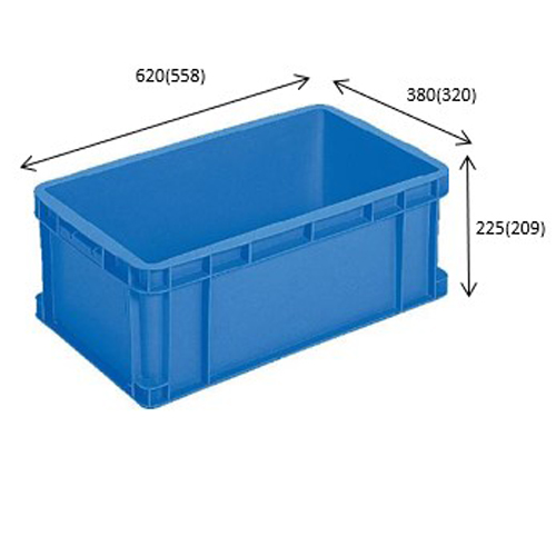 EA506AF-18｜620x380x225mm/40.1L コンテナ(ﾌﾞﾙｰ)のページ -