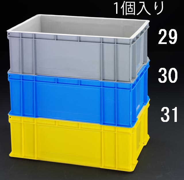 即日出荷 ※法人専用品※エスコ esco 1173x335x195mm 60.2Lコンテナ クリーム コンテナー EA506AF-87 1個 