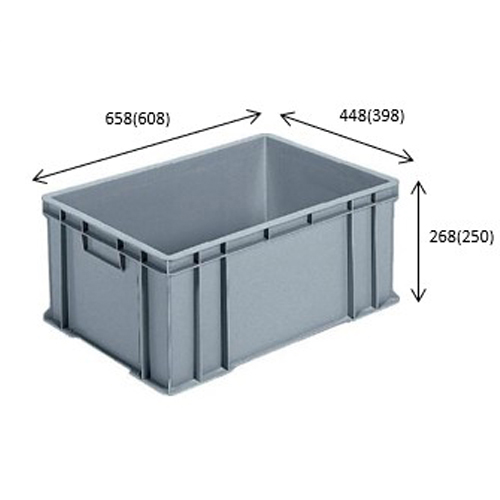 EA506AF-33｜658x448x268mm/64.2L コンテナ(ｸﾞﾚｰ)のページ -