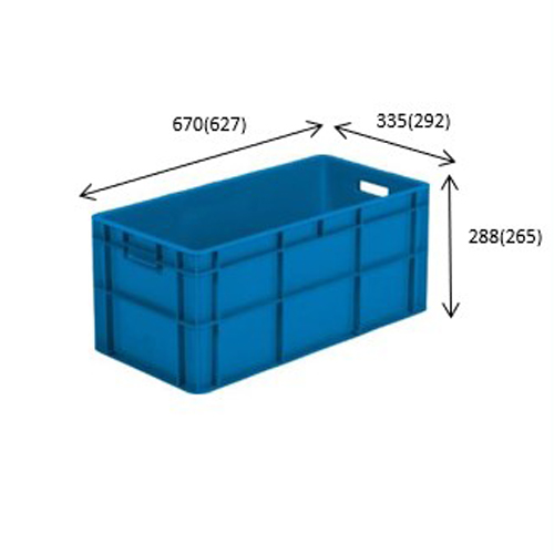EA506AF-86｜670x335x288mm/51.3L コンテナ(青)のページ -