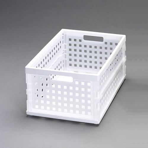 EA506AL-12｜470x350x240mm/32L 折畳コンテナ(白/2個)のページ -
