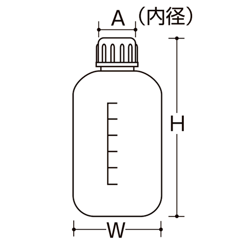 A：24㎜　　　W：80㎜　　　H：175㎜
