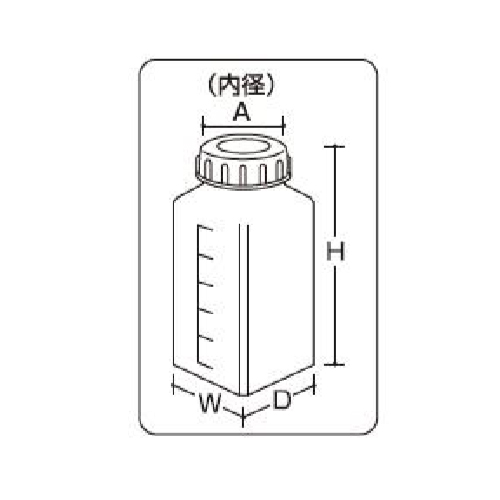 A(内径)×W×D×H…44×70×70×153mm