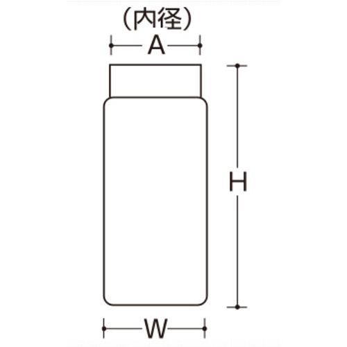 A：41.5㎜　　　W：61㎜　　　H：117.8㎜
