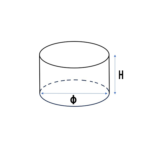 外寸：φ60×37(H)mm\n内寸：φ58×33(H)mm