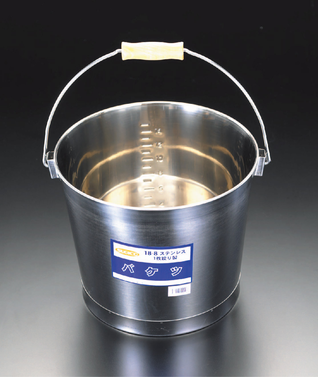 EA508S-15｜15L バケツ(ｽﾃﾝﾚｽ製)｜株式会社エスコ