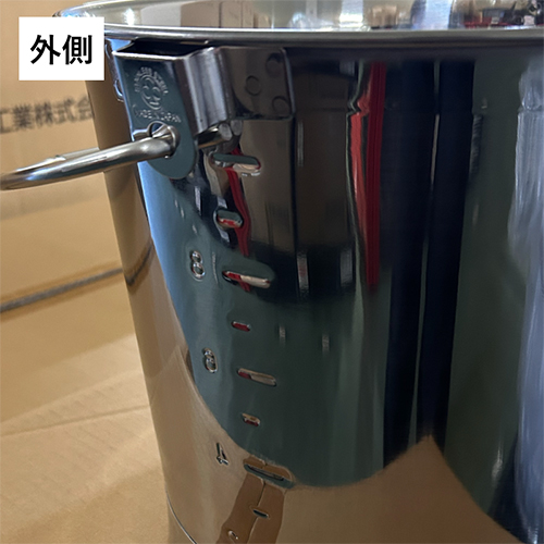 外側からみた目盛り部分