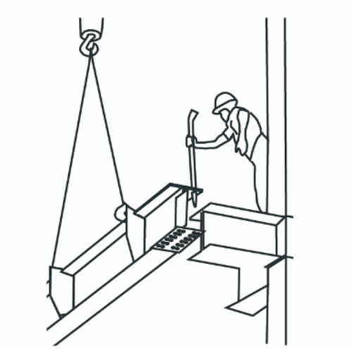 全長600mmは高所でも取り扱い易いサイズです。