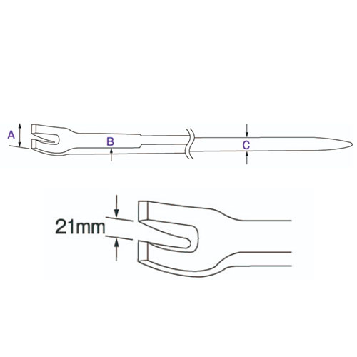 A：70mm\nB：34mm\nC：30mm
