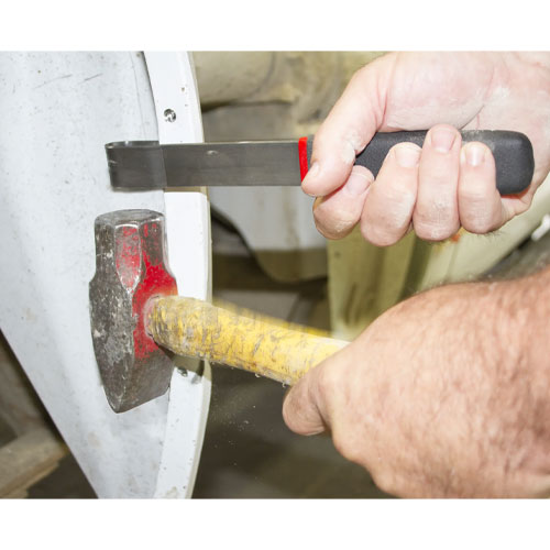 パネル本体に損傷を与えることなく、きれいに分離することが可能です。