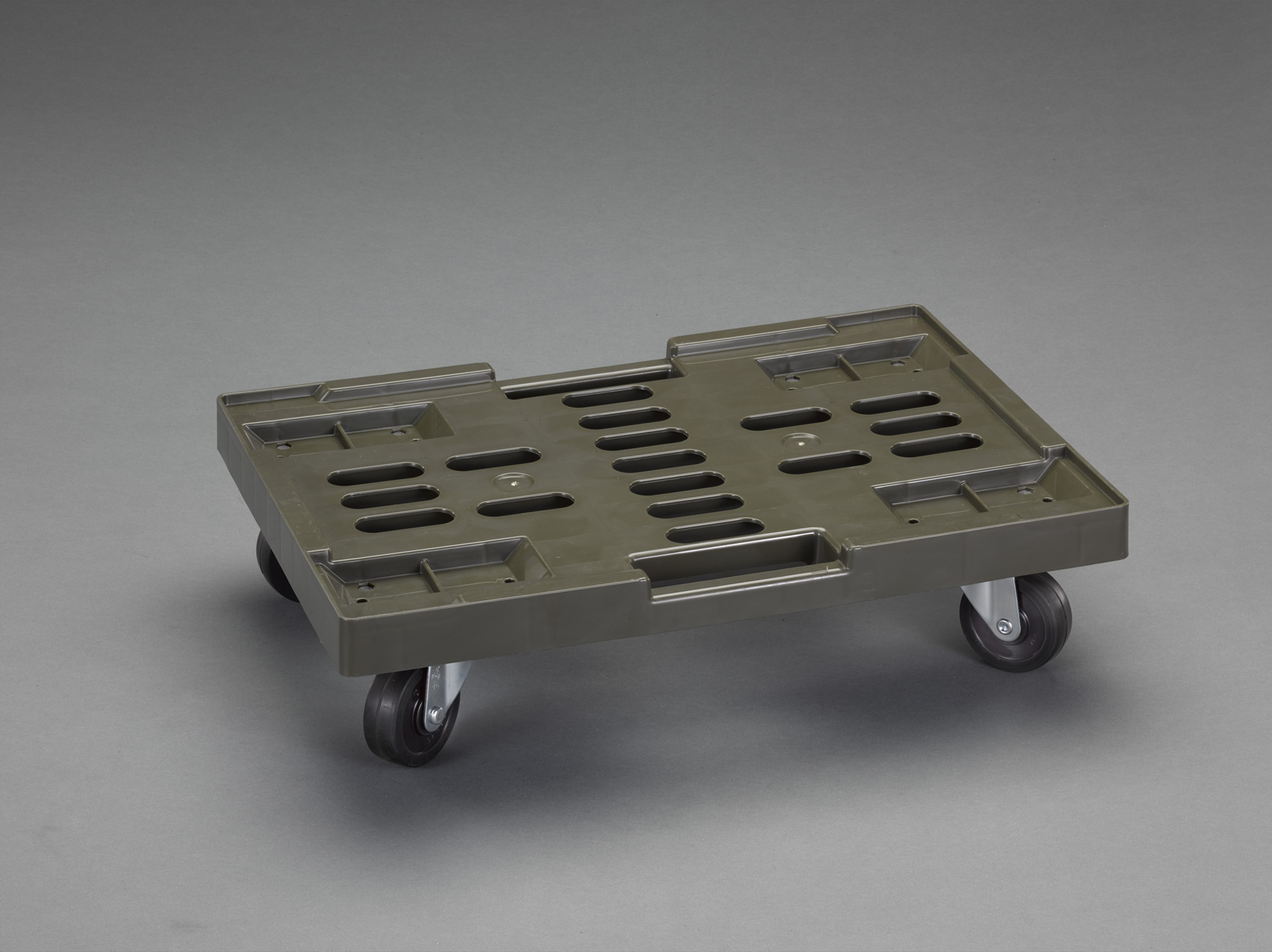 EA520AB-17｜650x440mm/150kg ｺﾝﾃﾅｷｬﾘｰ(OD色/75L用)のページ -
