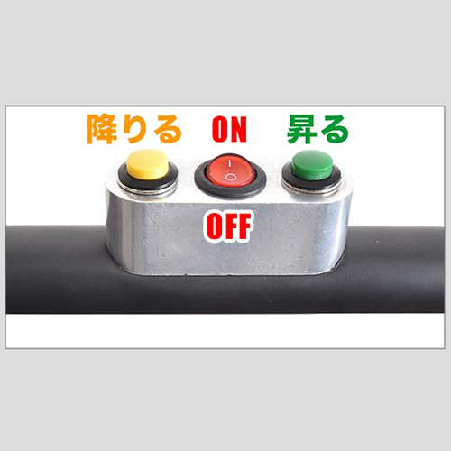 手元でボタン1つの簡単操作