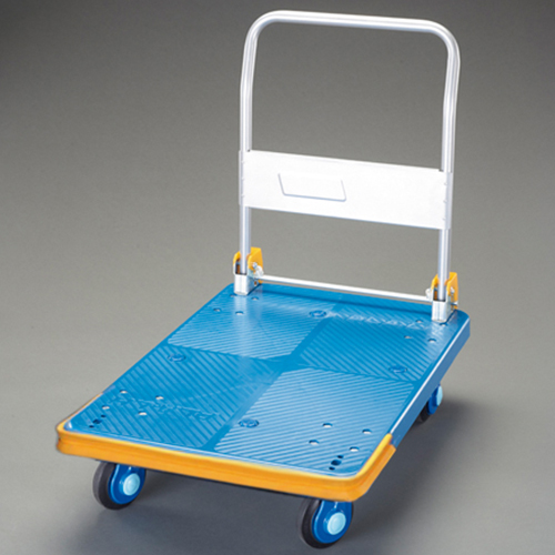 EA520BW-62｜900x600mm/300kg 運搬車(ﾊﾞﾝﾊﾟｰｸｯｼｮﾝ付)のページ -